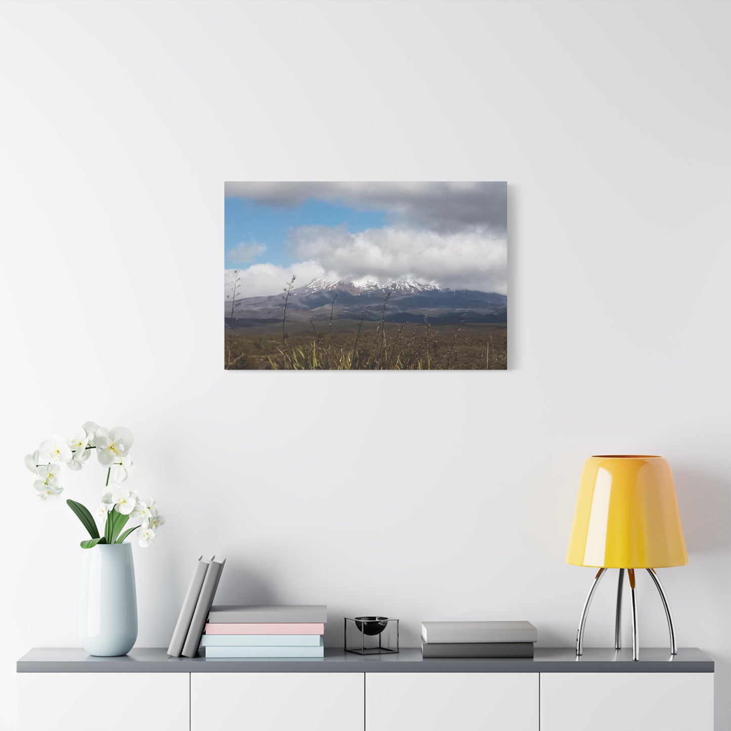 Mount Ruapehu Photo on Canvas.