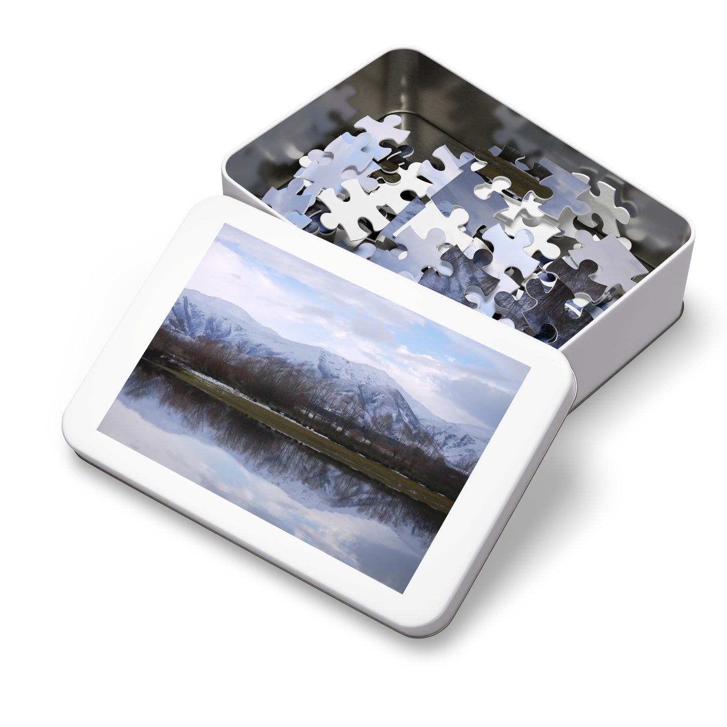 Jigsaw Puzzle: Lake Opuha Spring (110, 252, 500,1000-Piece)