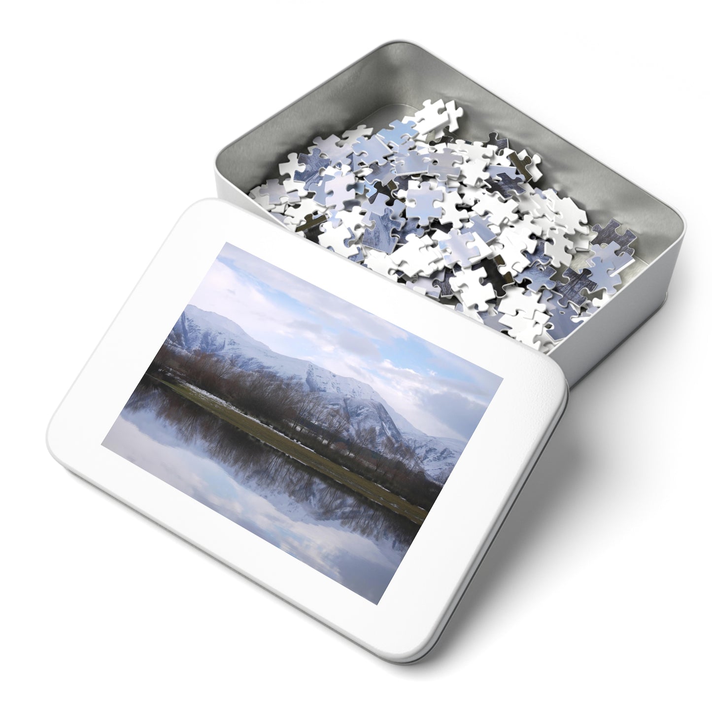 Jigsaw Puzzle: Lake Opuha Spring (110, 252, 500,1000-Piece)