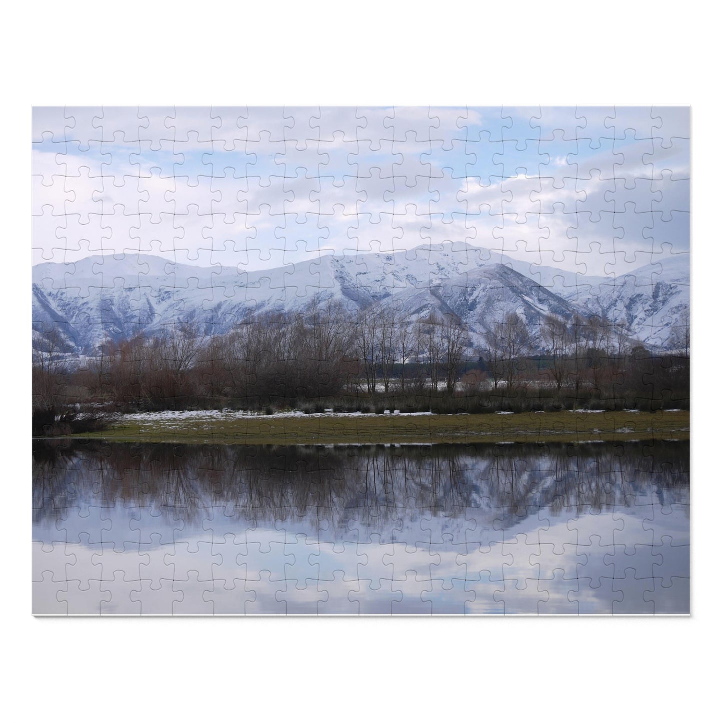 Jigsaw Puzzle: Lake Opuha Spring (110, 252, 500,1000-Piece)