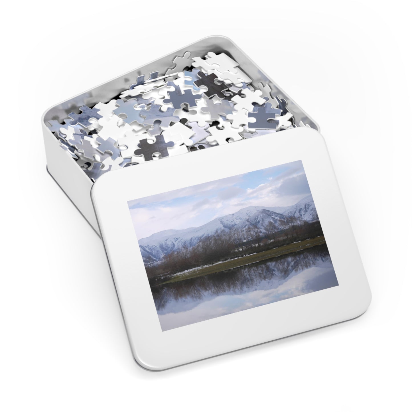 Jigsaw Puzzle: Lake Opuha Spring (110, 252, 500,1000-Piece)