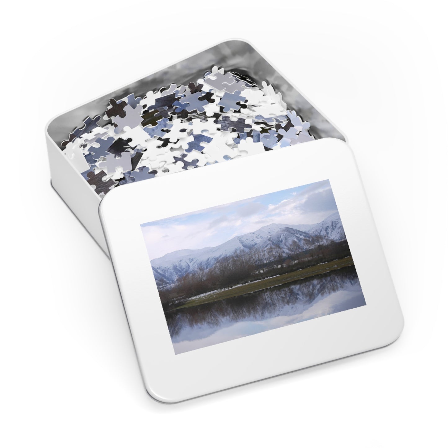 Jigsaw Puzzle: Lake Opuha Spring (110, 252, 500,1000-Piece)