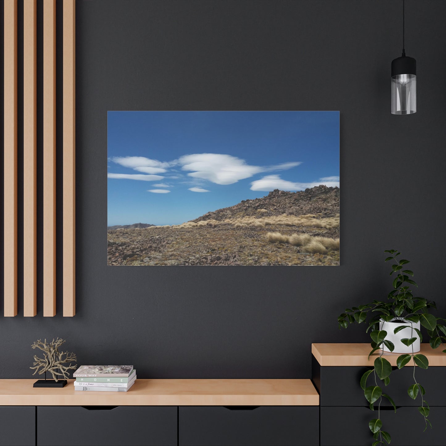 The Very Top of Mount Pizgah Photo on Canvas