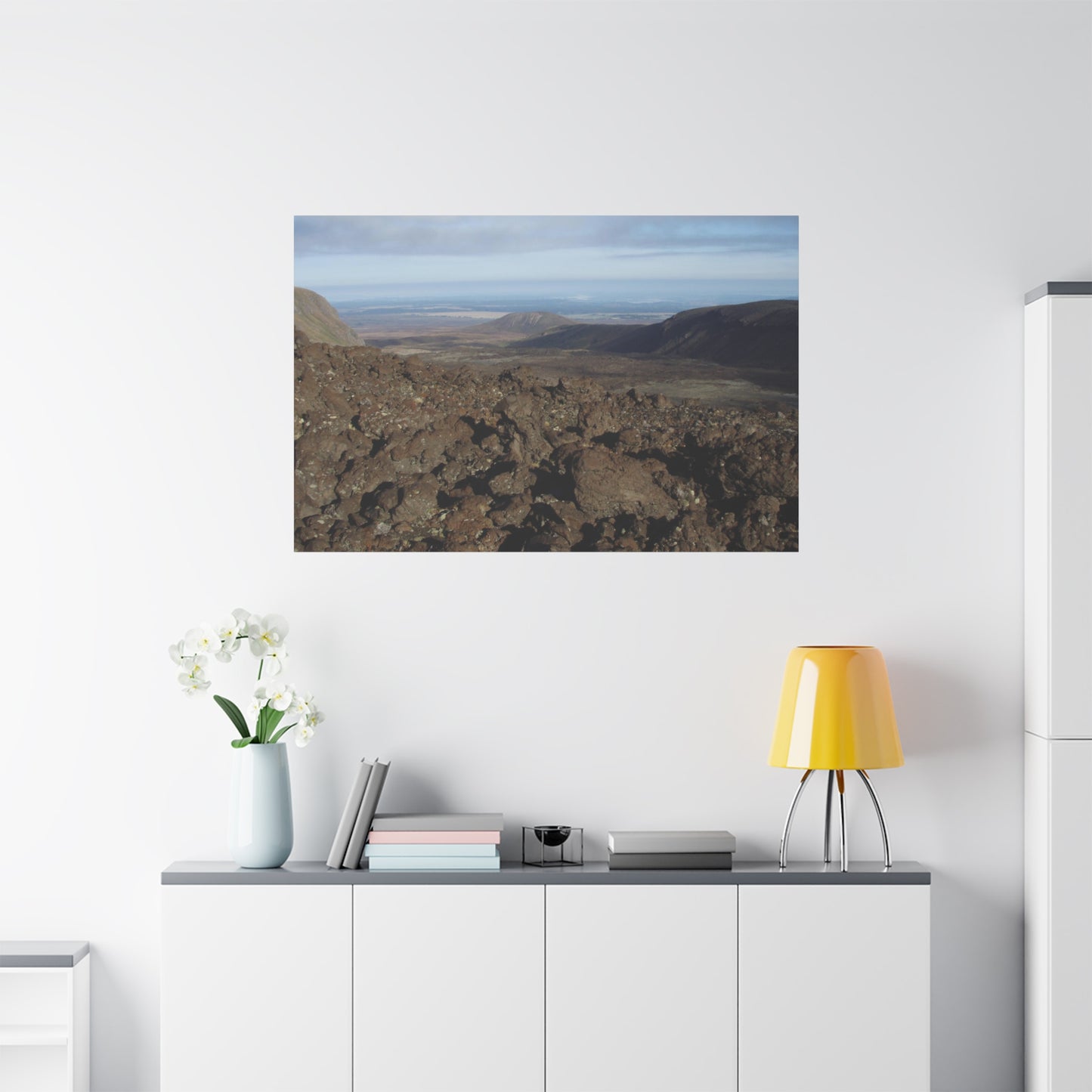 Tongariro Crossing Photo on Canvas,