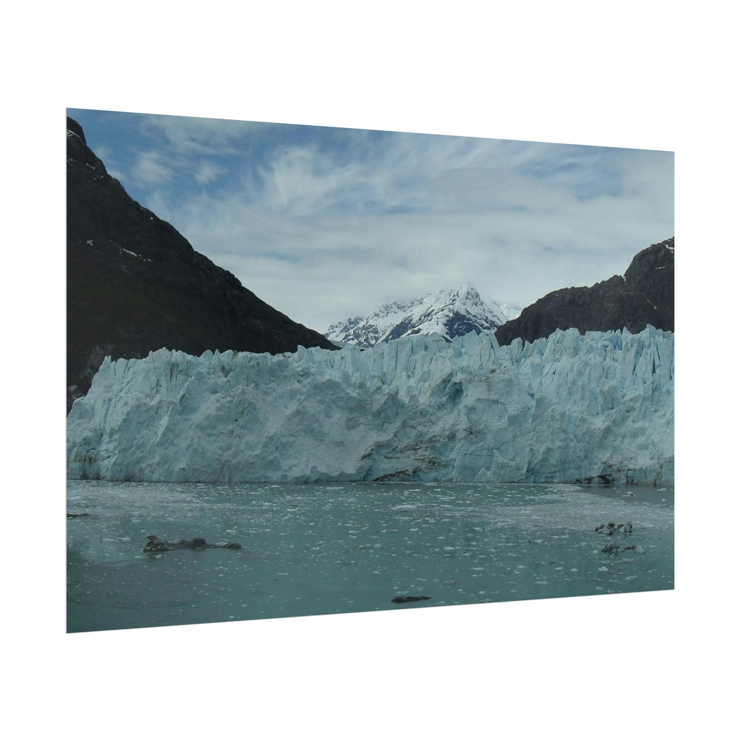 The Ice: Marjorie Glacier Photo as a Rolled Poster.