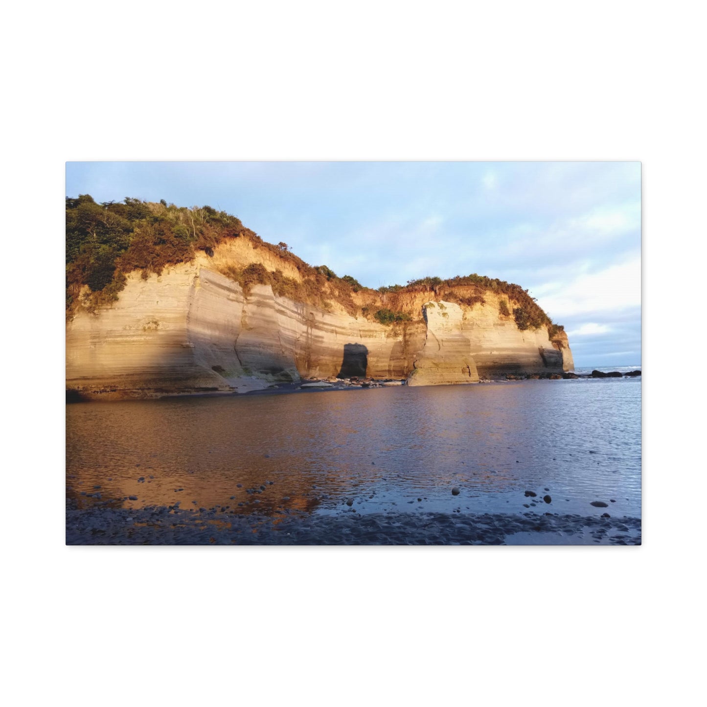 Urenui Sunrise Photo on Canvas