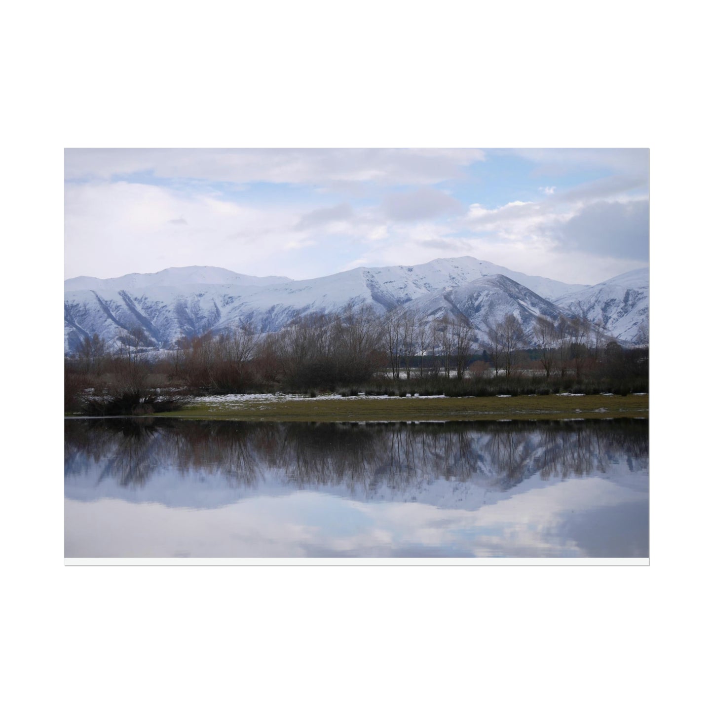 Spring Thaw: Rolled Poster - Anglers camp site