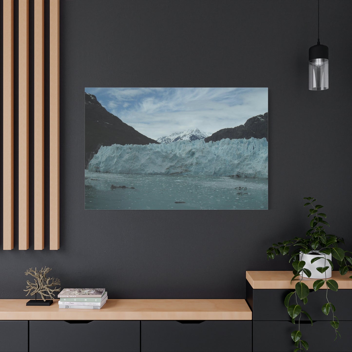 Glacier Photo on Canvas: the Ice