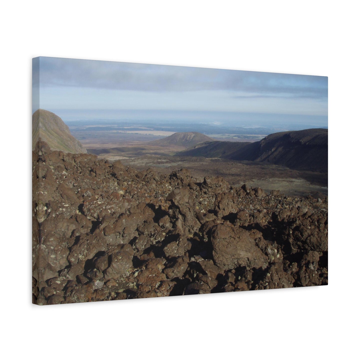 Tongariro Crossing Photo on Canvas,