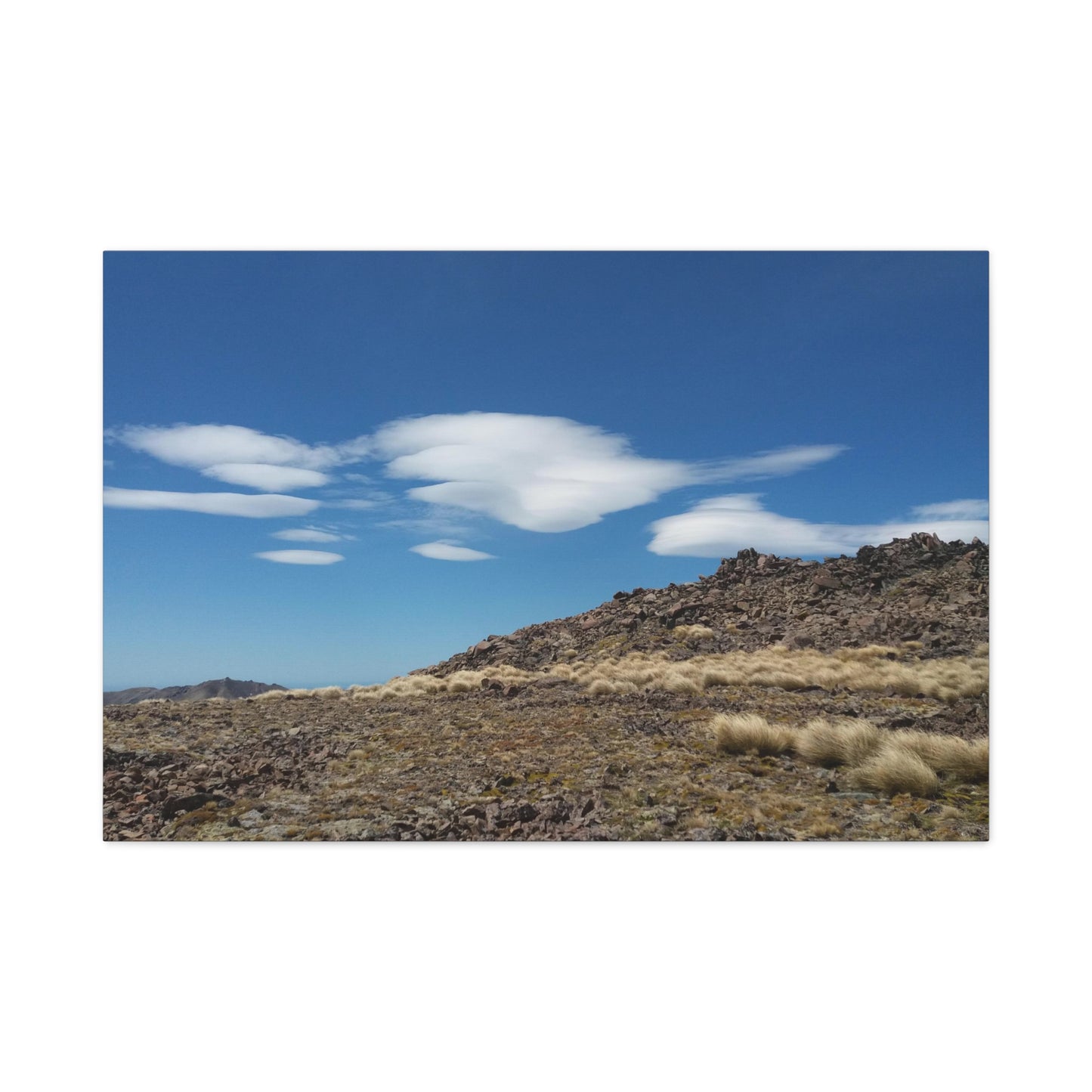 The Very Top of Mount Pizgah Photo on Canvas