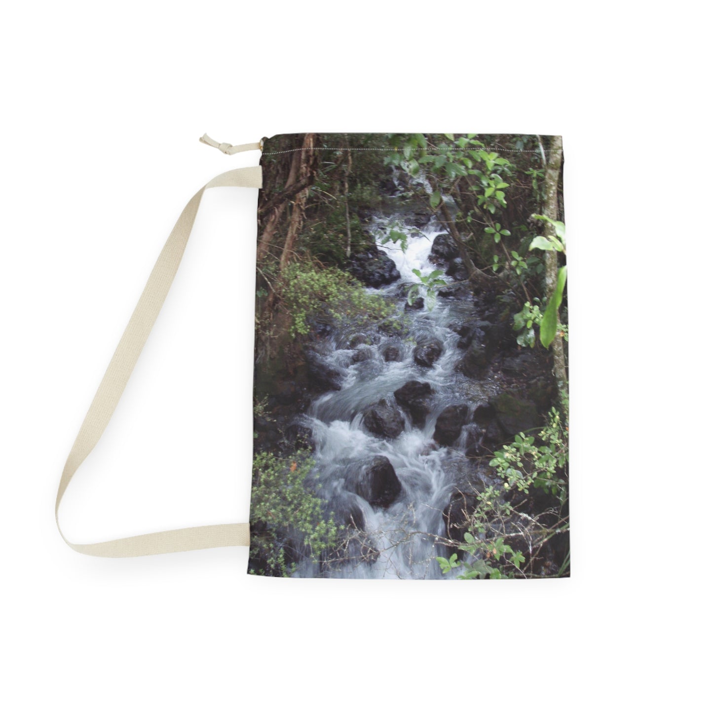 Laundry Bag: Waterfall Print