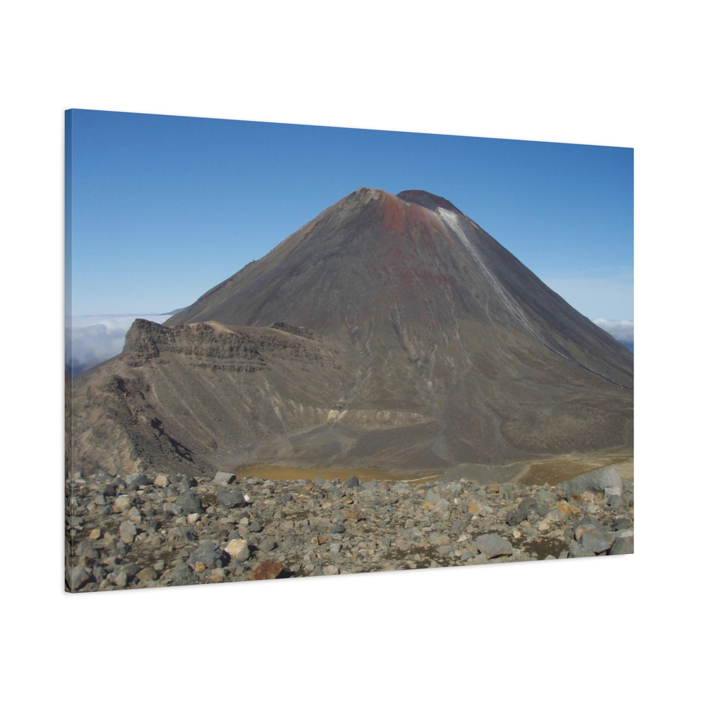 Mount Ngauruhoe Photo on Canvas.