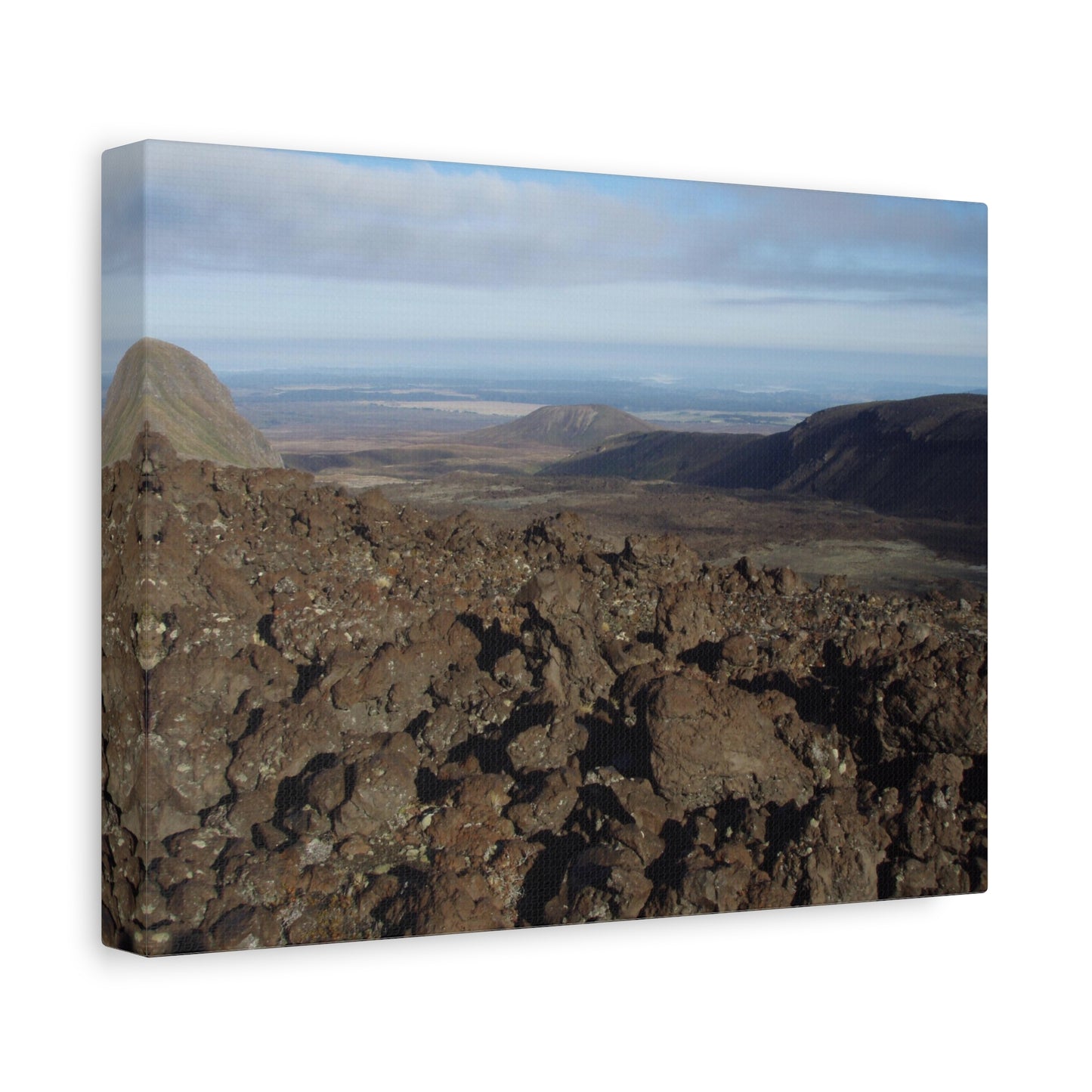 Tongariro Crossing Photo on Canvas,