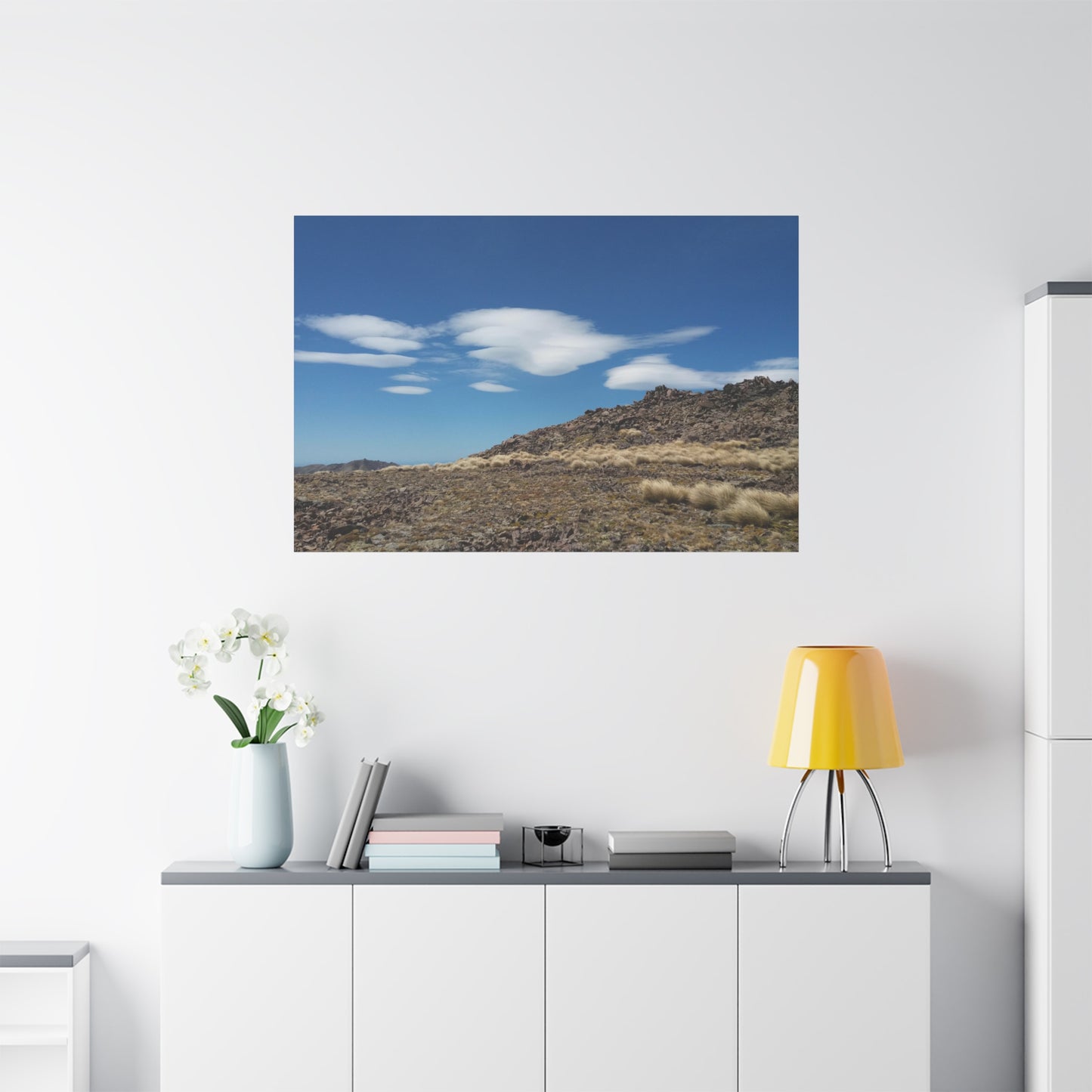 The Very Top of Mount Pizgah Photo on Canvas