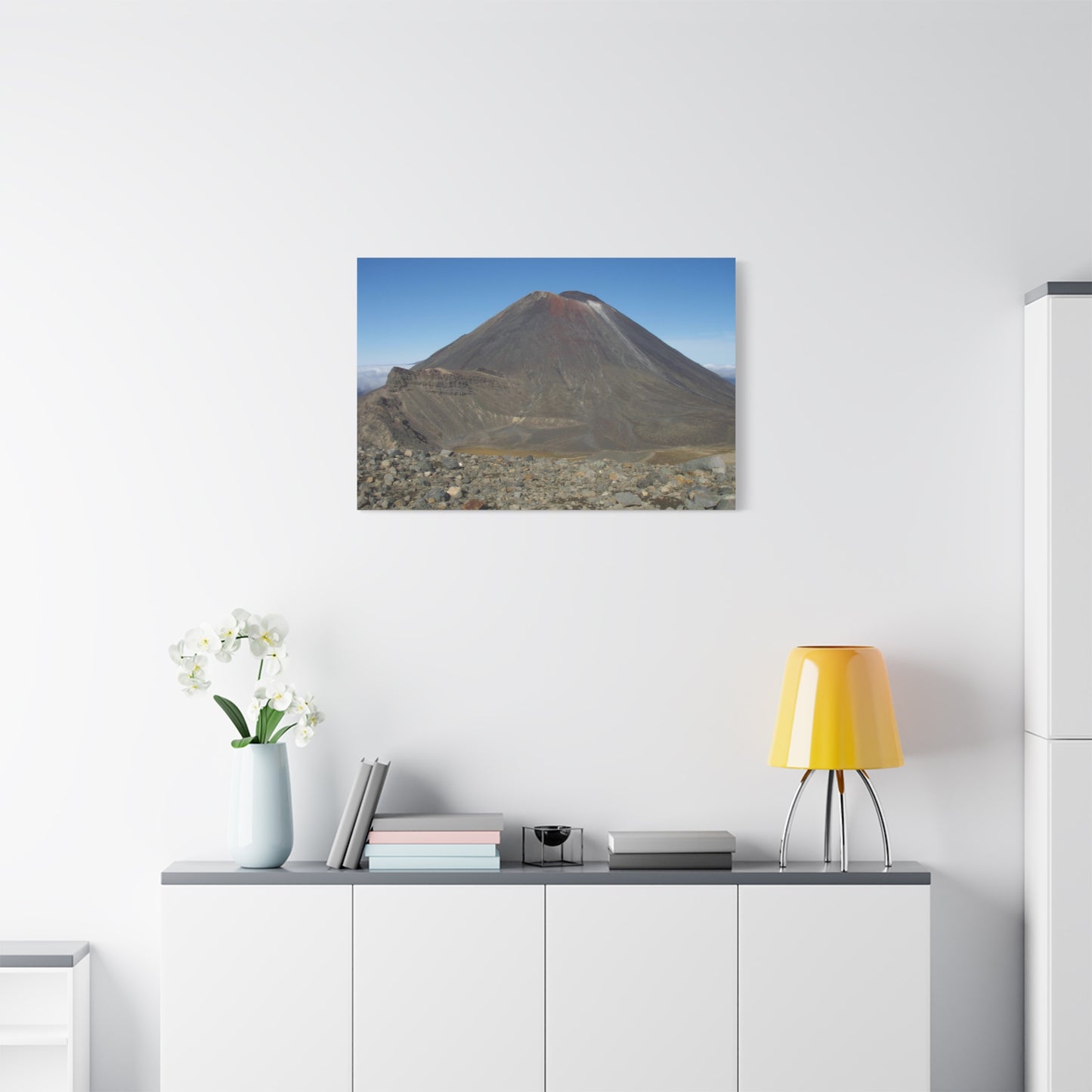 Mount Ngauruhoe Photo on Canvas.