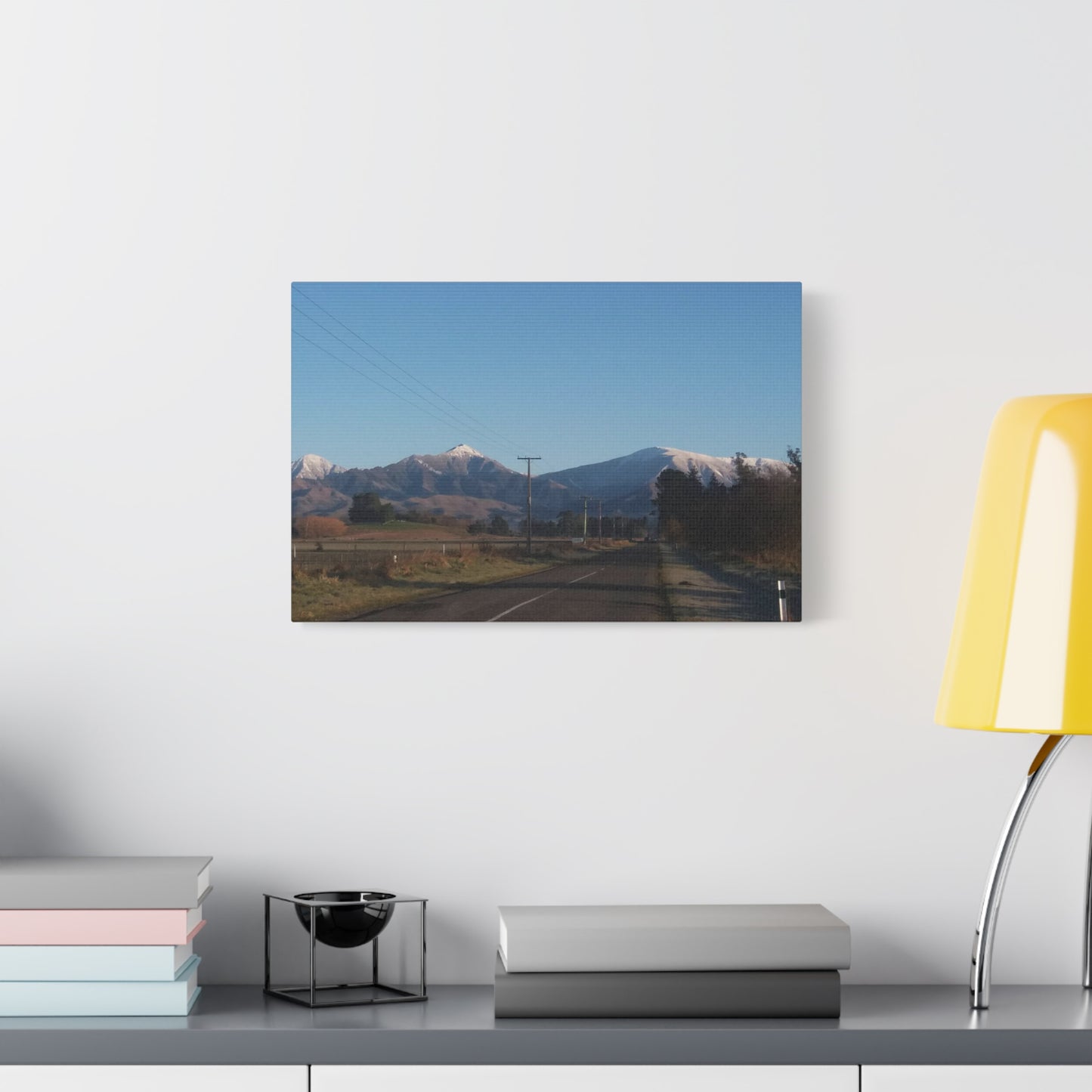 The Road to Woodbury Canvas Print