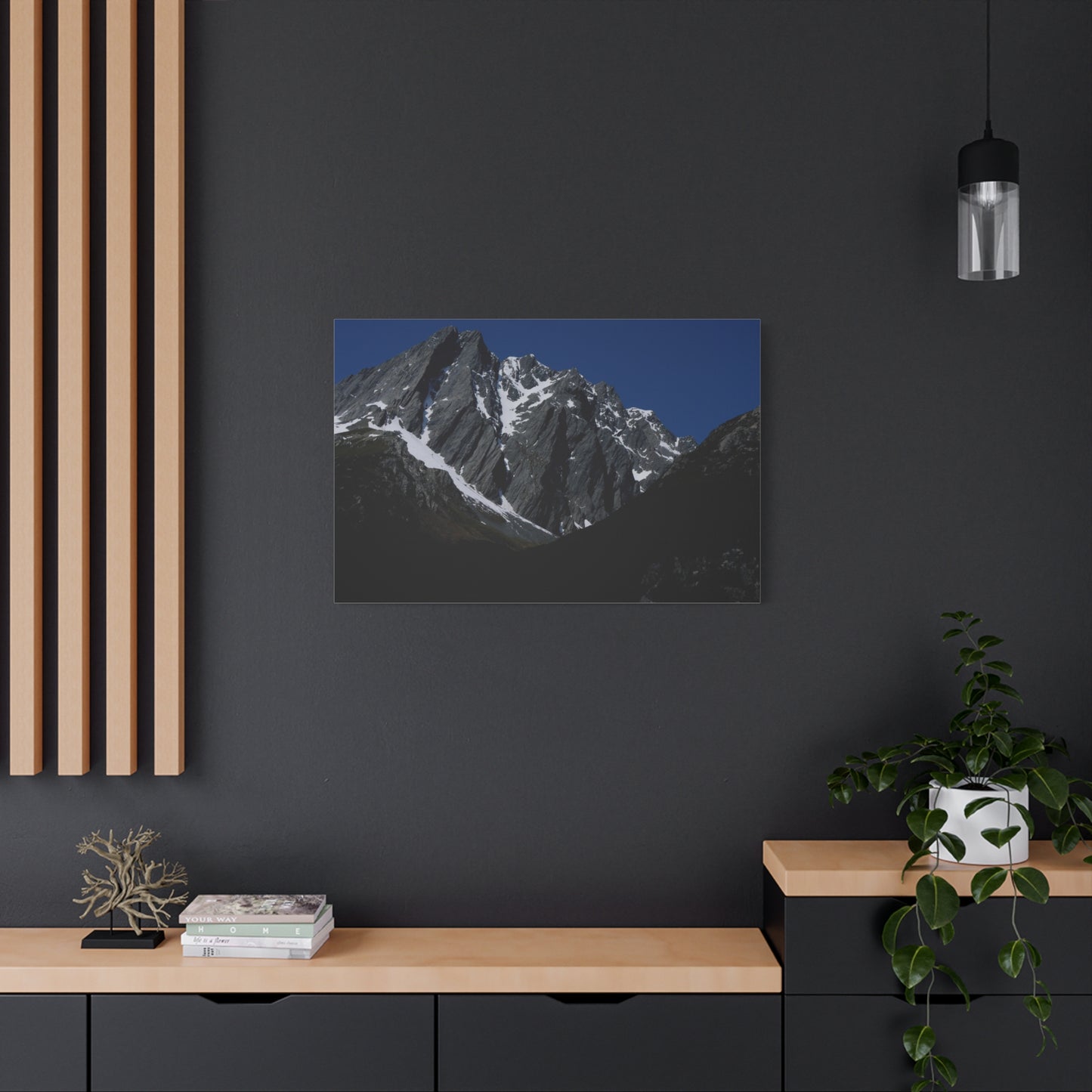 The Peak: Photo on Canvas Print.