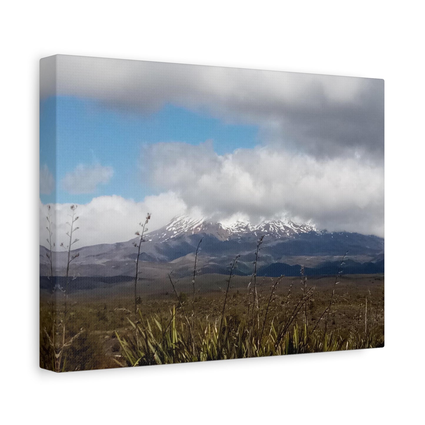 Mount Ruapehu Photo on Canvas.