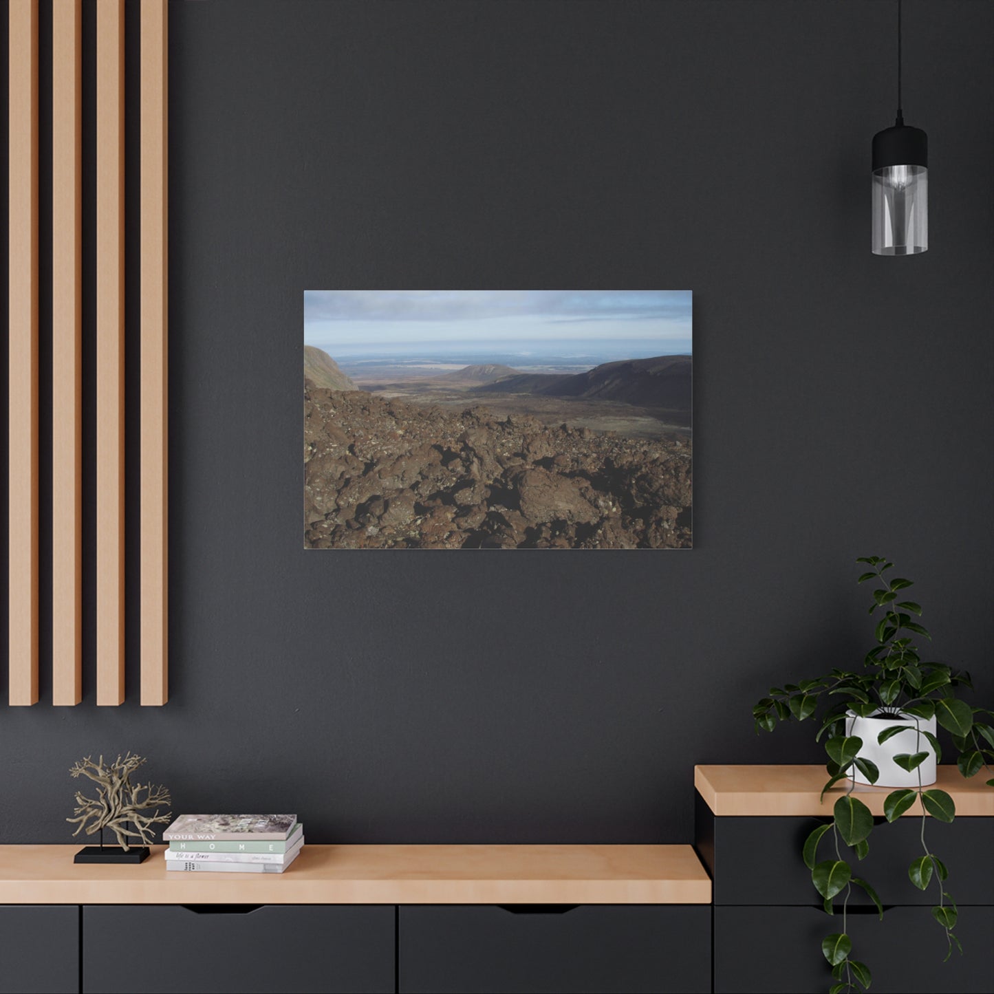 Tongariro Crossing Photo on Canvas,