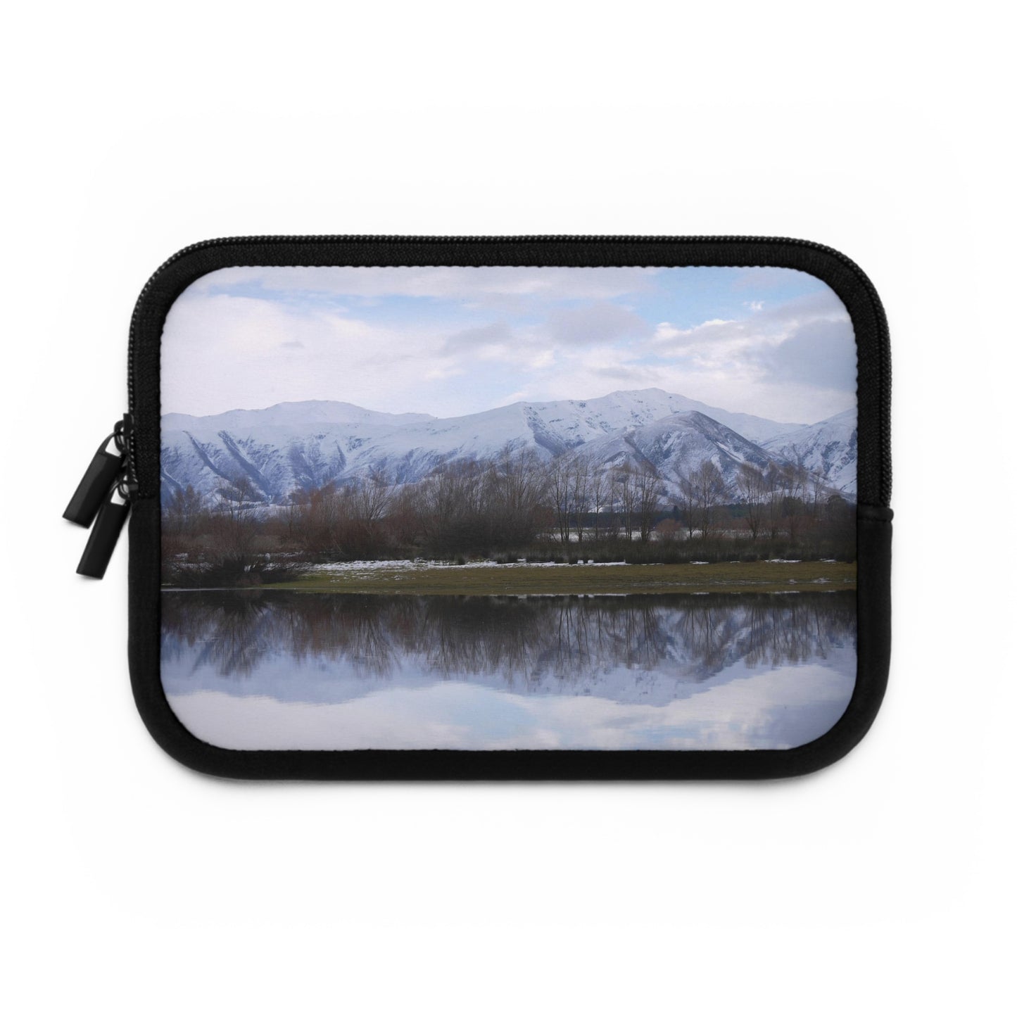 Laptop Sleeve: Lake Opuha Spring Thaw