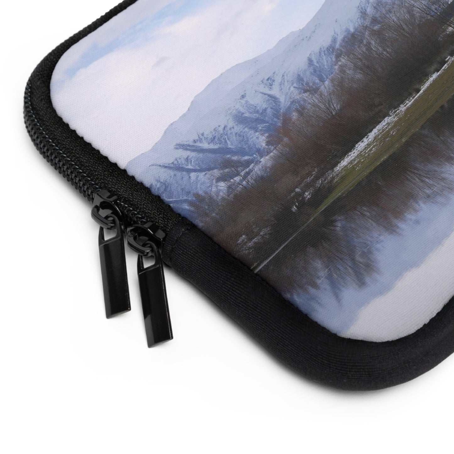 Laptop Sleeve: Lake Opuha Spring Thaw