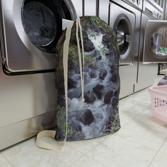 Laundry Bag: Waterfall Print