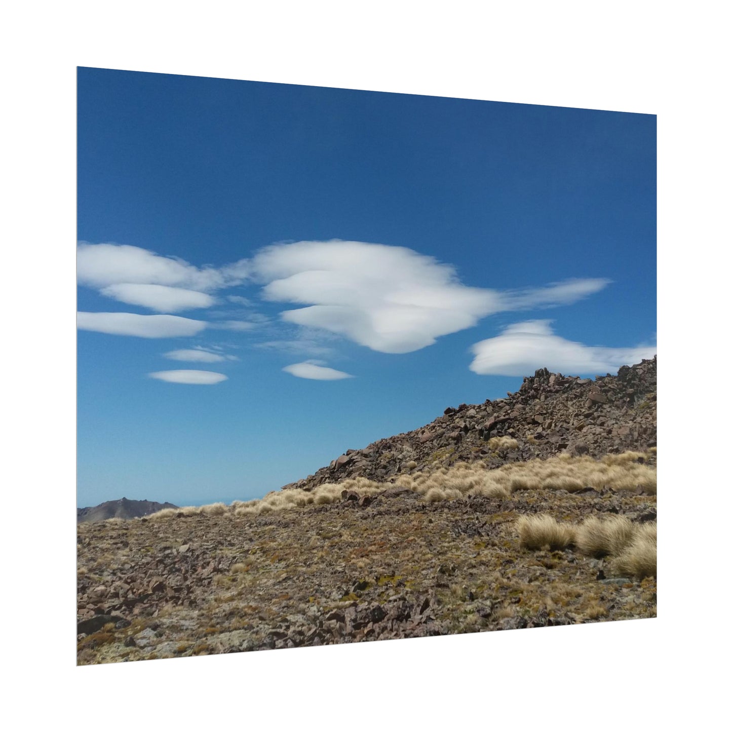 Top of Mt Pizgah photo as Poster