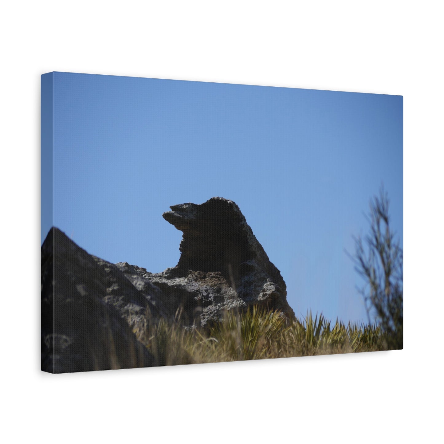 Magpie Rock Photo as Landscape Canvas Print