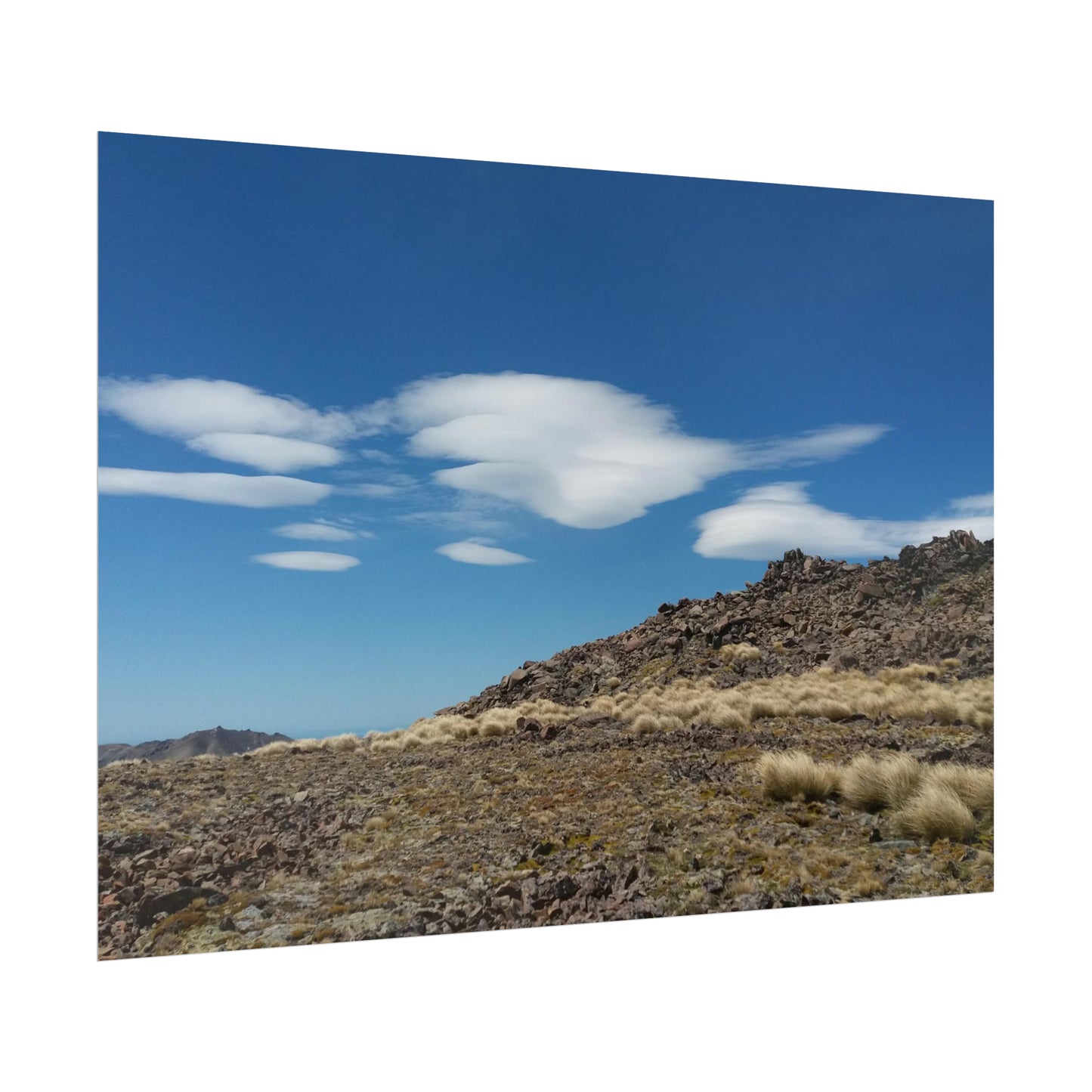 Top of Mt Pizgah photo as Poster