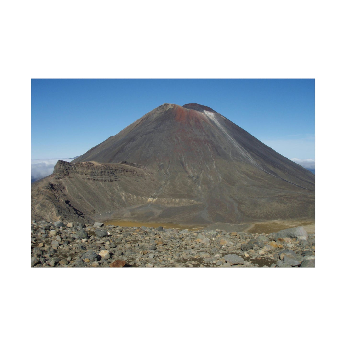 Mount Ngauruhoe Photo as a Poster Print