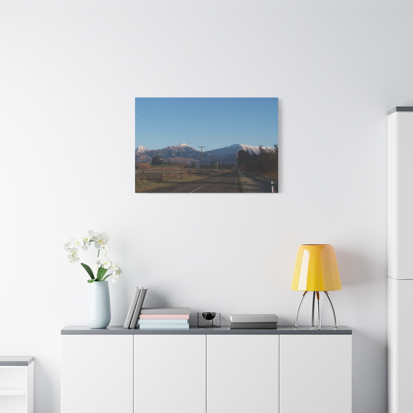 The Road to Woodbury Canvas Print