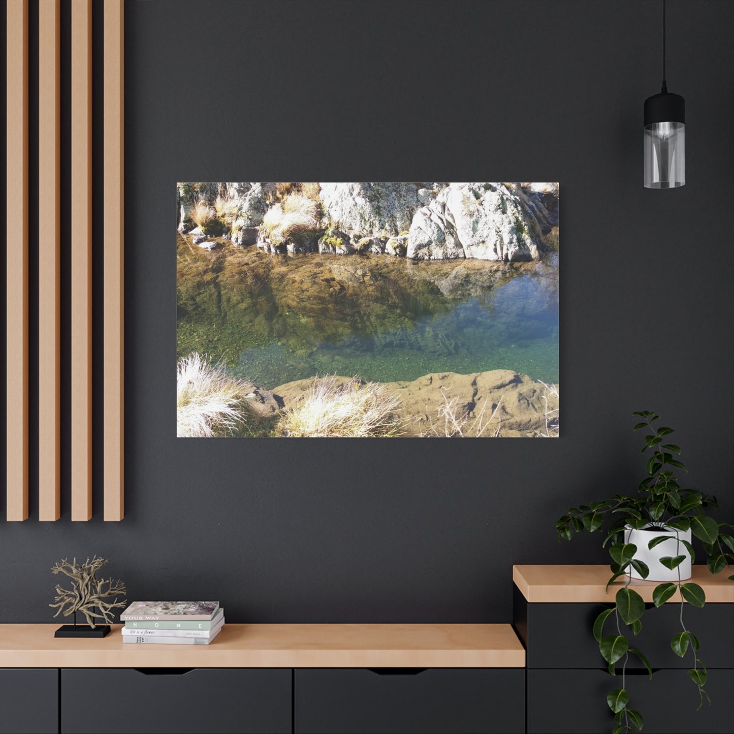 Waihi Gorge Photo on Canvas,