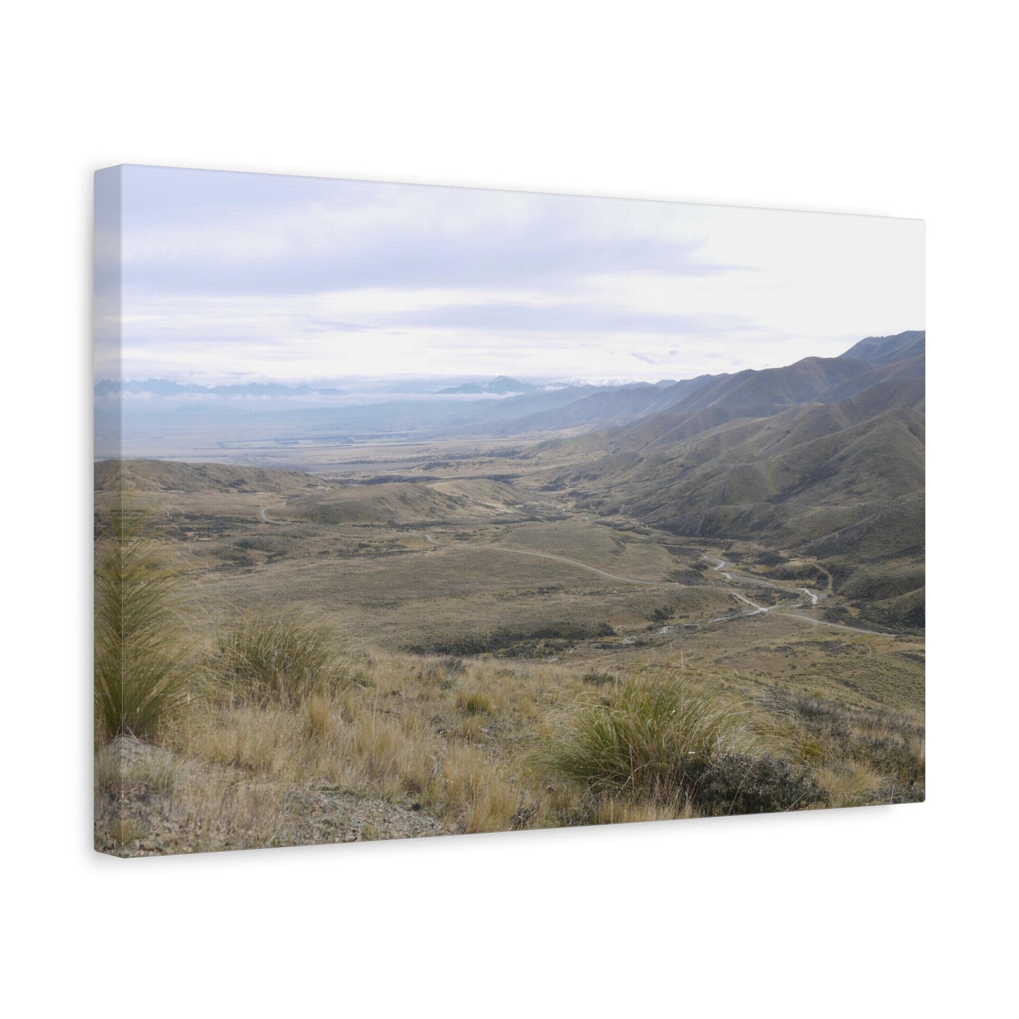 View from Mount Pizgah Photo on Canvas,