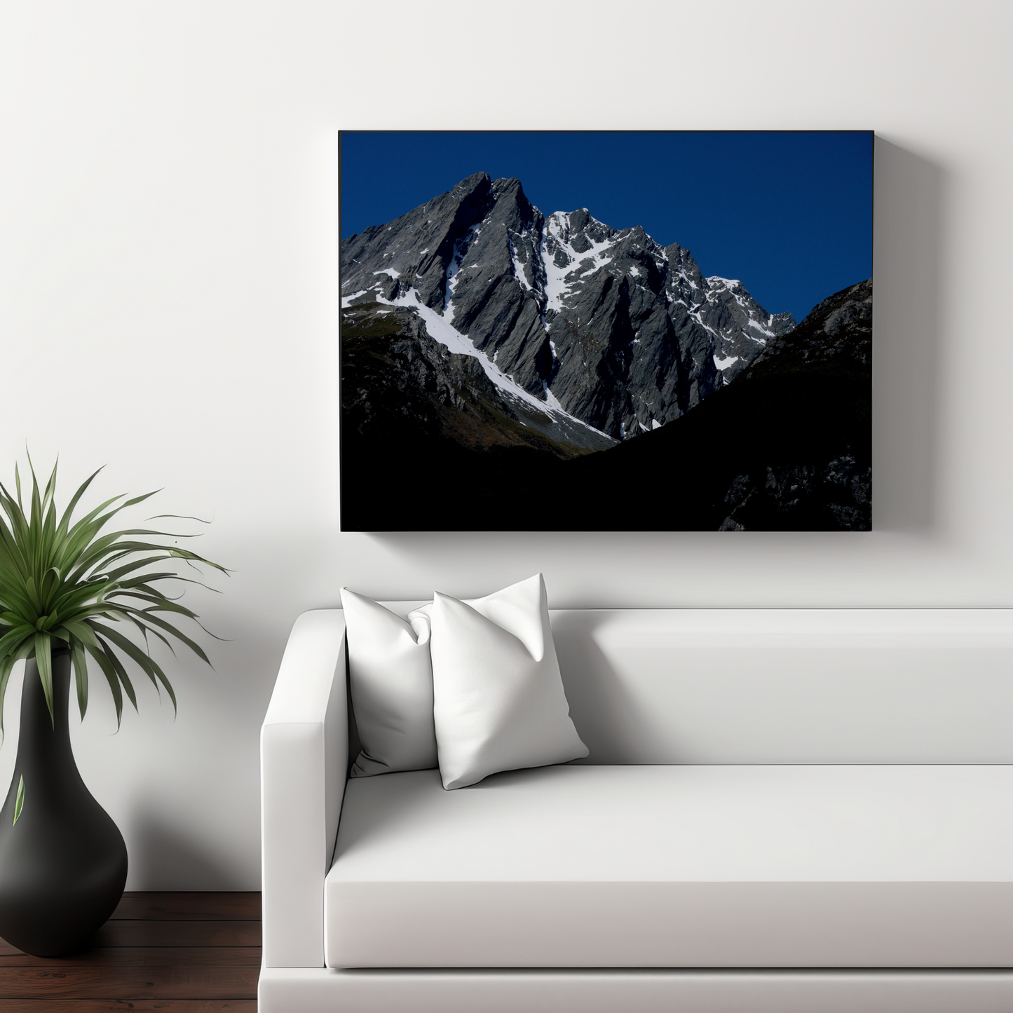 The Peak: Photo on Canvas Print.