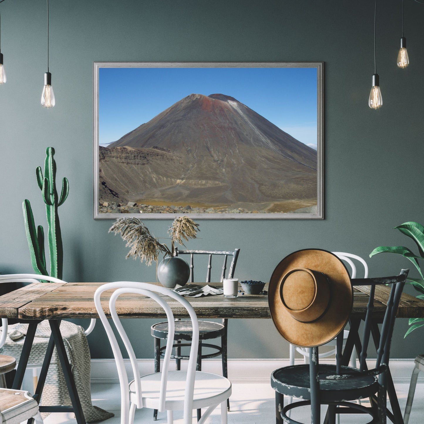 Mount Ngauruhoe Photo as a Poster Print