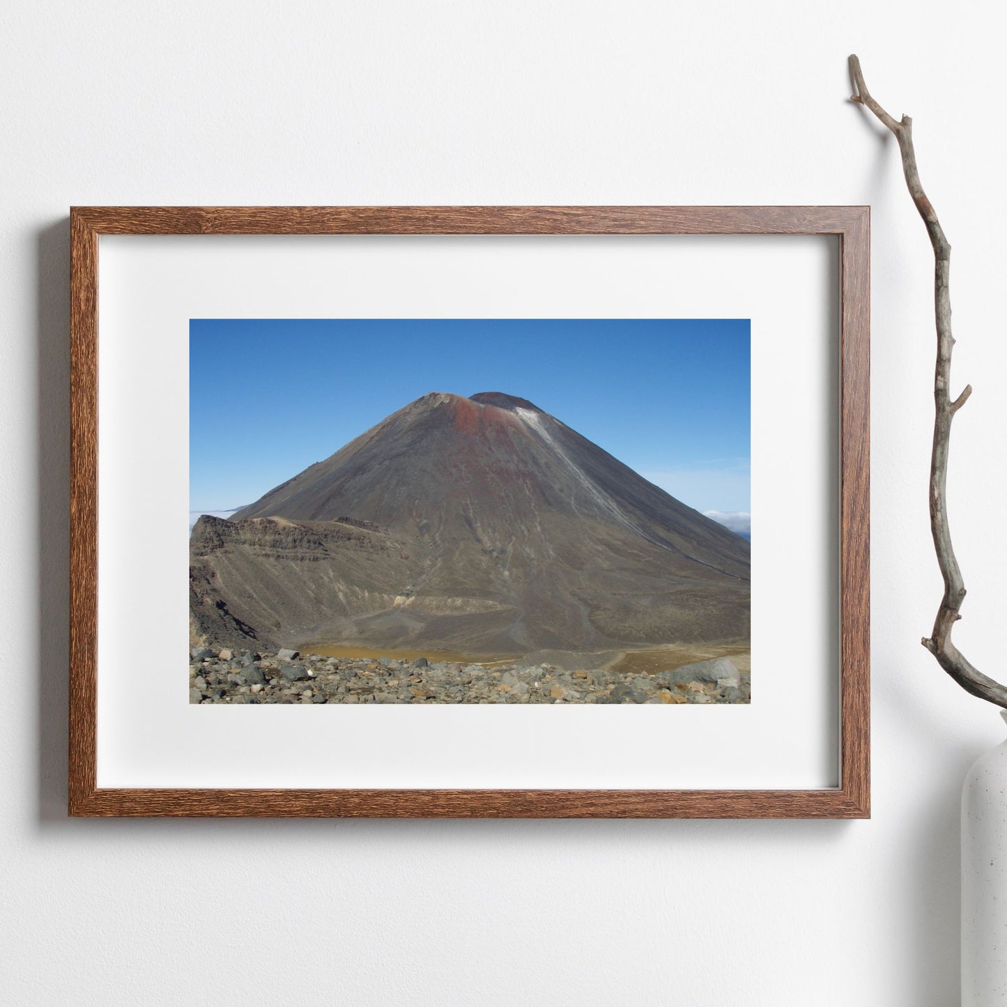 Mount Ngauruhoe Photo as a Poster Print