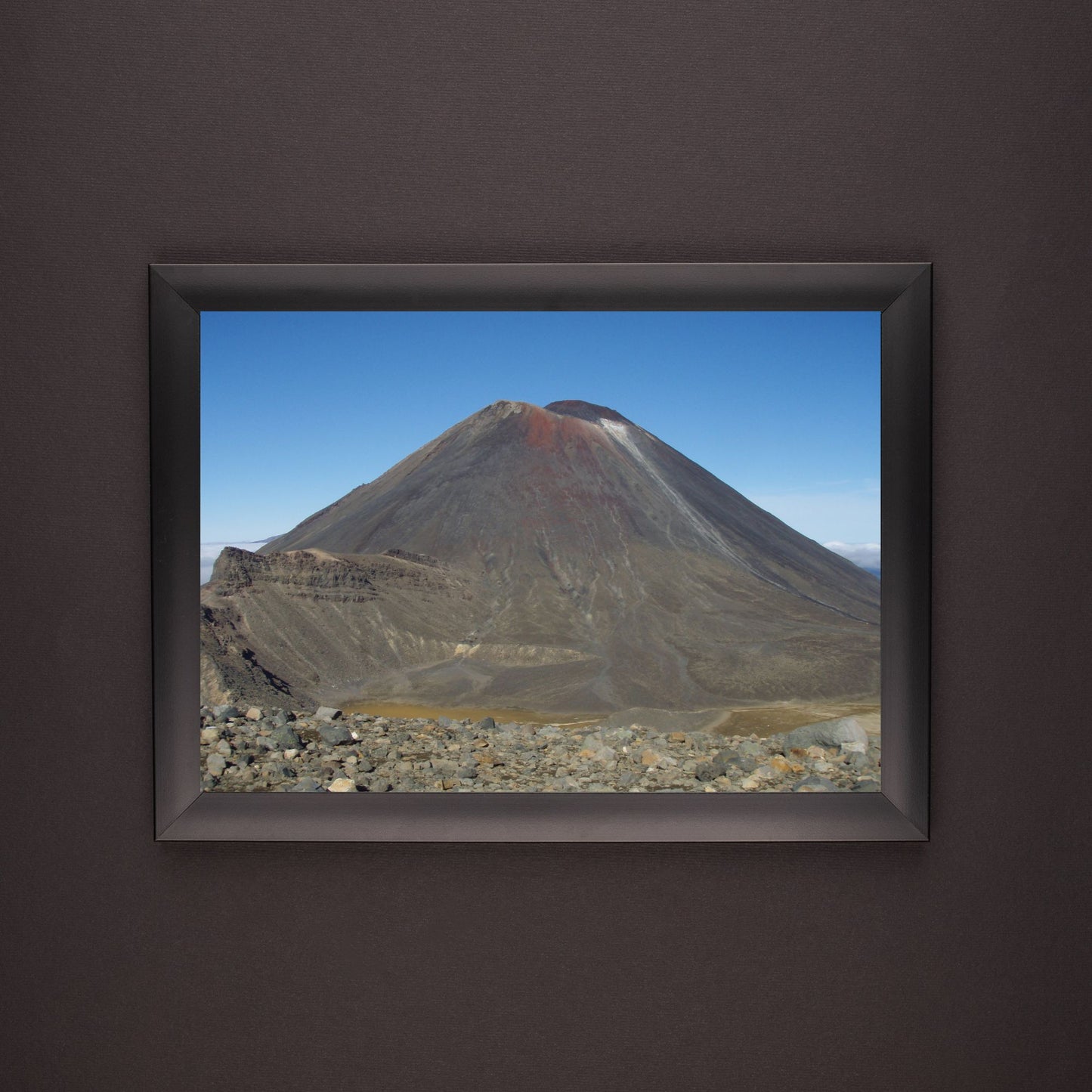 Mount Ngauruhoe Photo on Canvas.