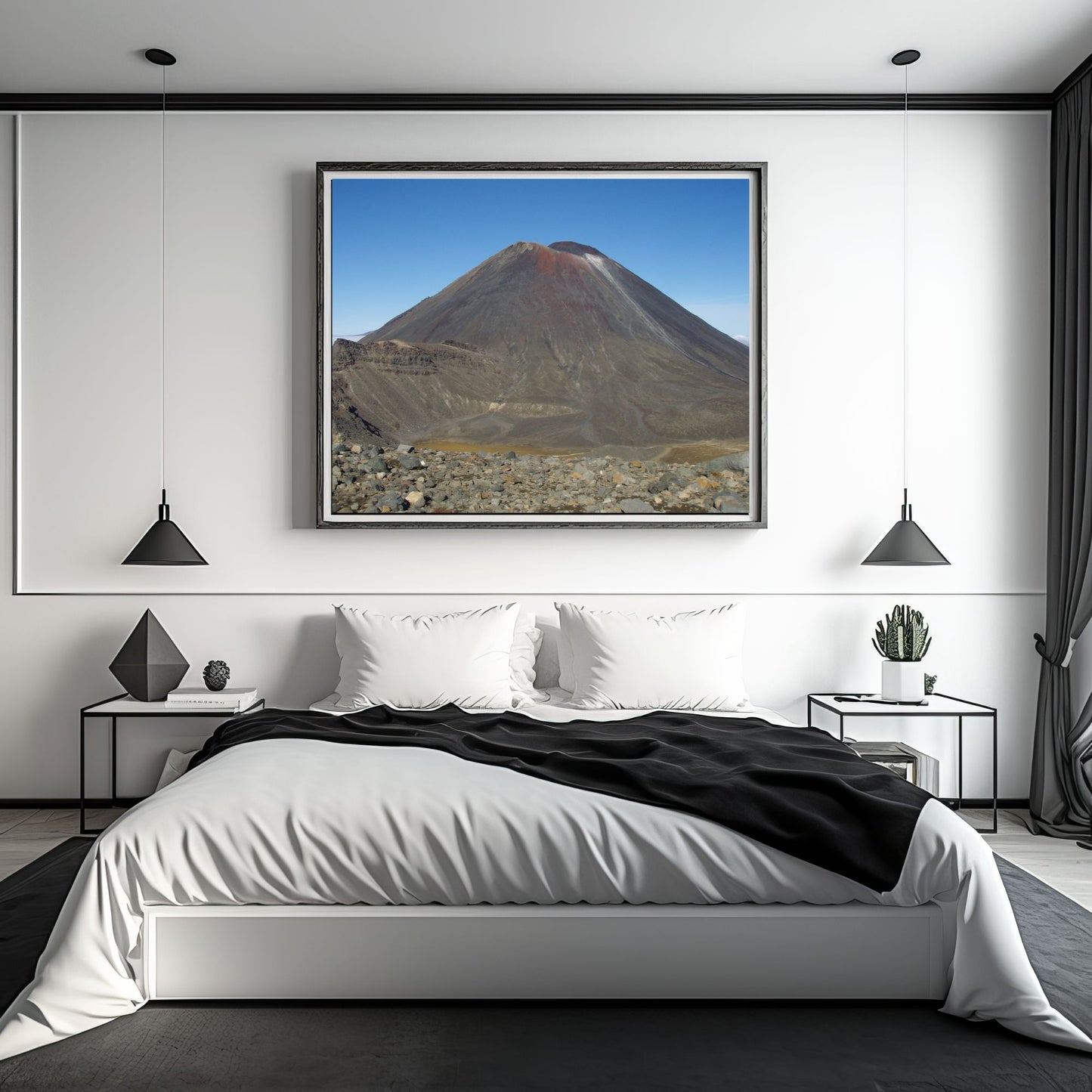 Mount Ngauruhoe Photo as a Poster Print