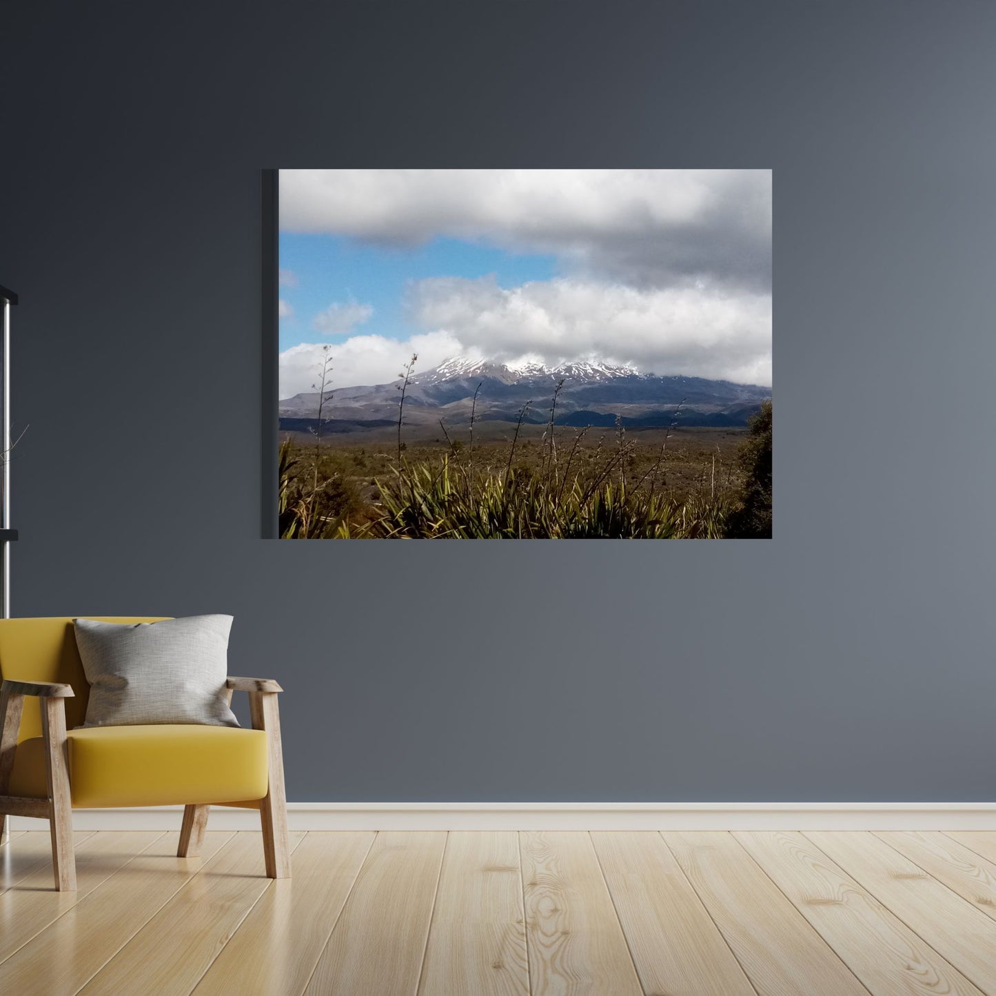 Mount Ruapehu Photo on Canvas.