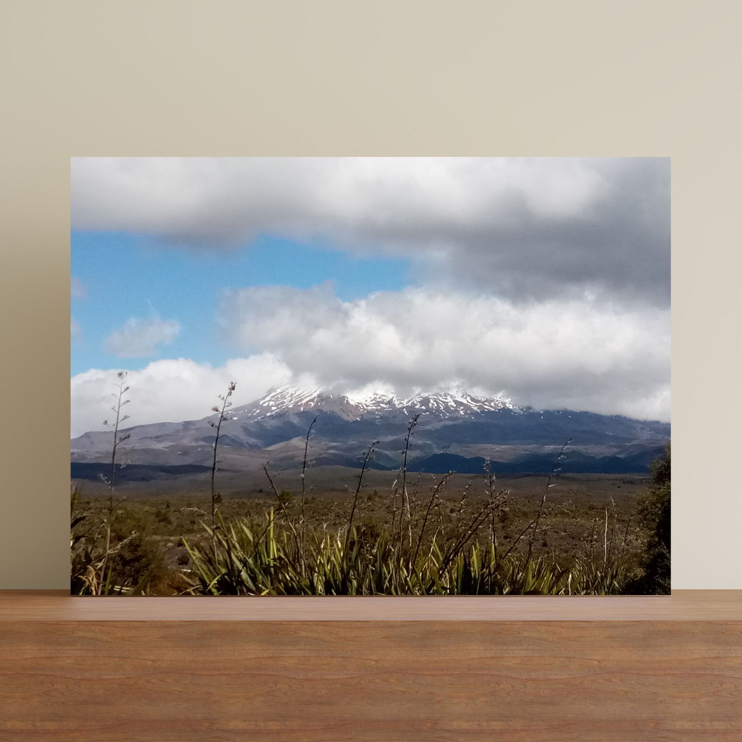 Mount Ruapehu Photo on Canvas.