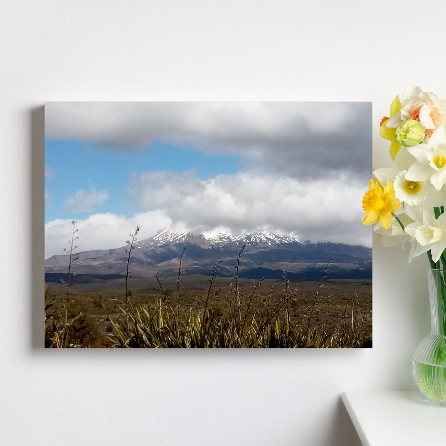 Mount Ruapehu Photo on Canvas.