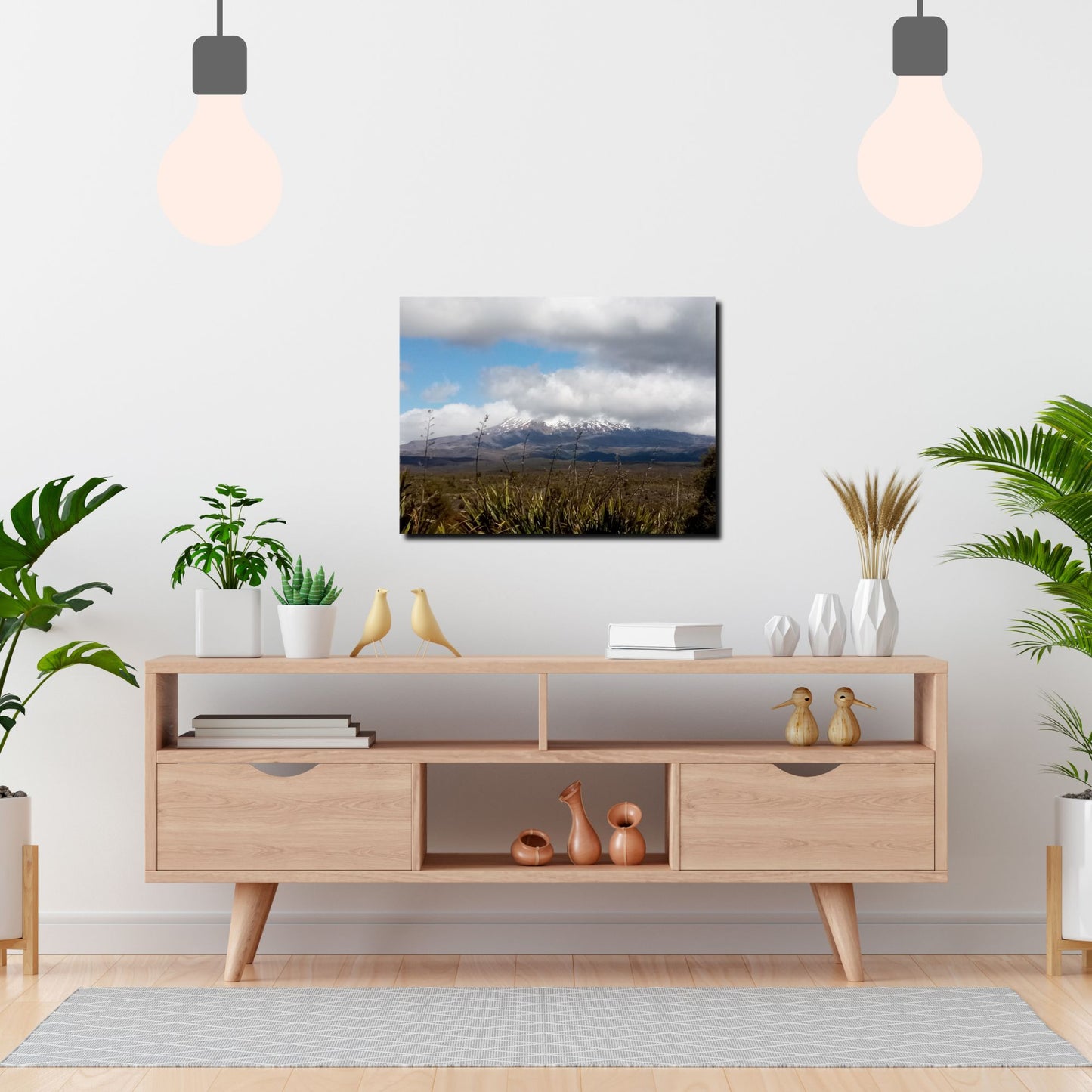 Mount Ruapehu Photo on Canvas.