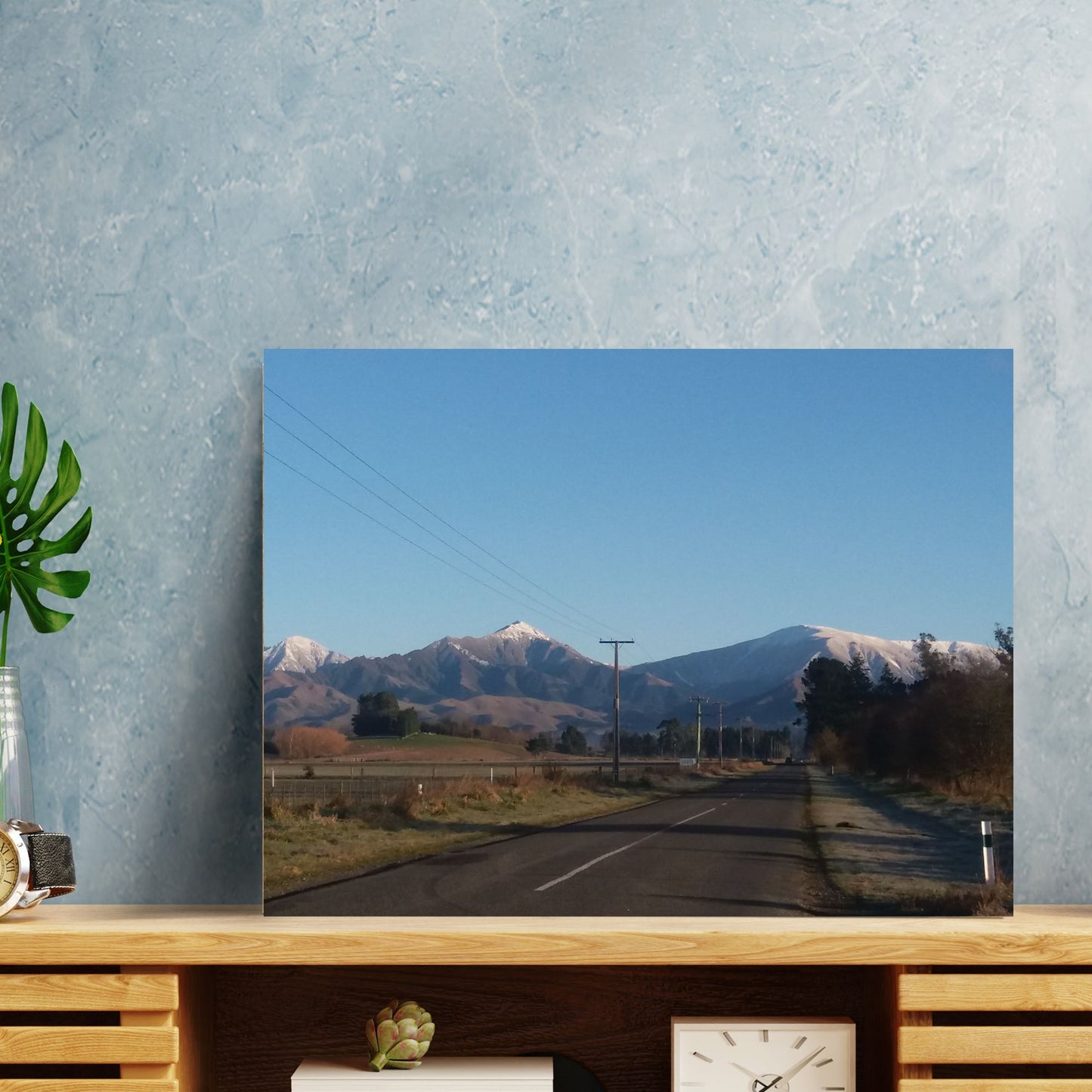 The Road to Woodbury Canvas Print