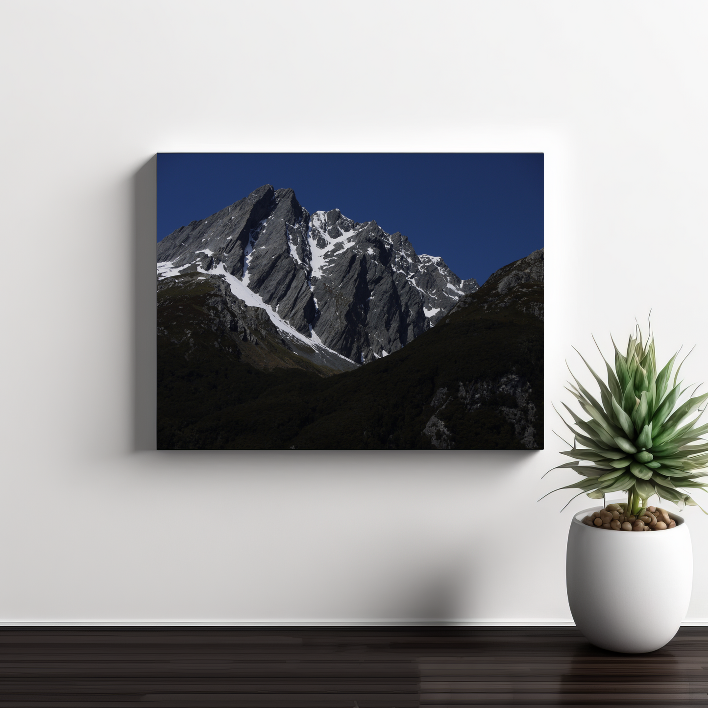 The Peak: Photo on Canvas Print.