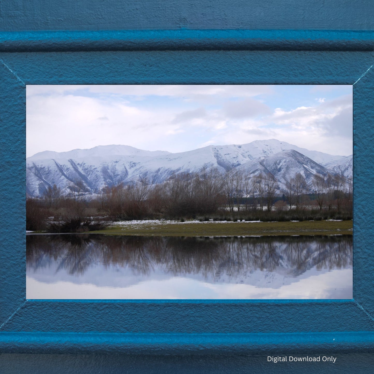 Spring Thaw: Rolled Poster - Anglers camp site