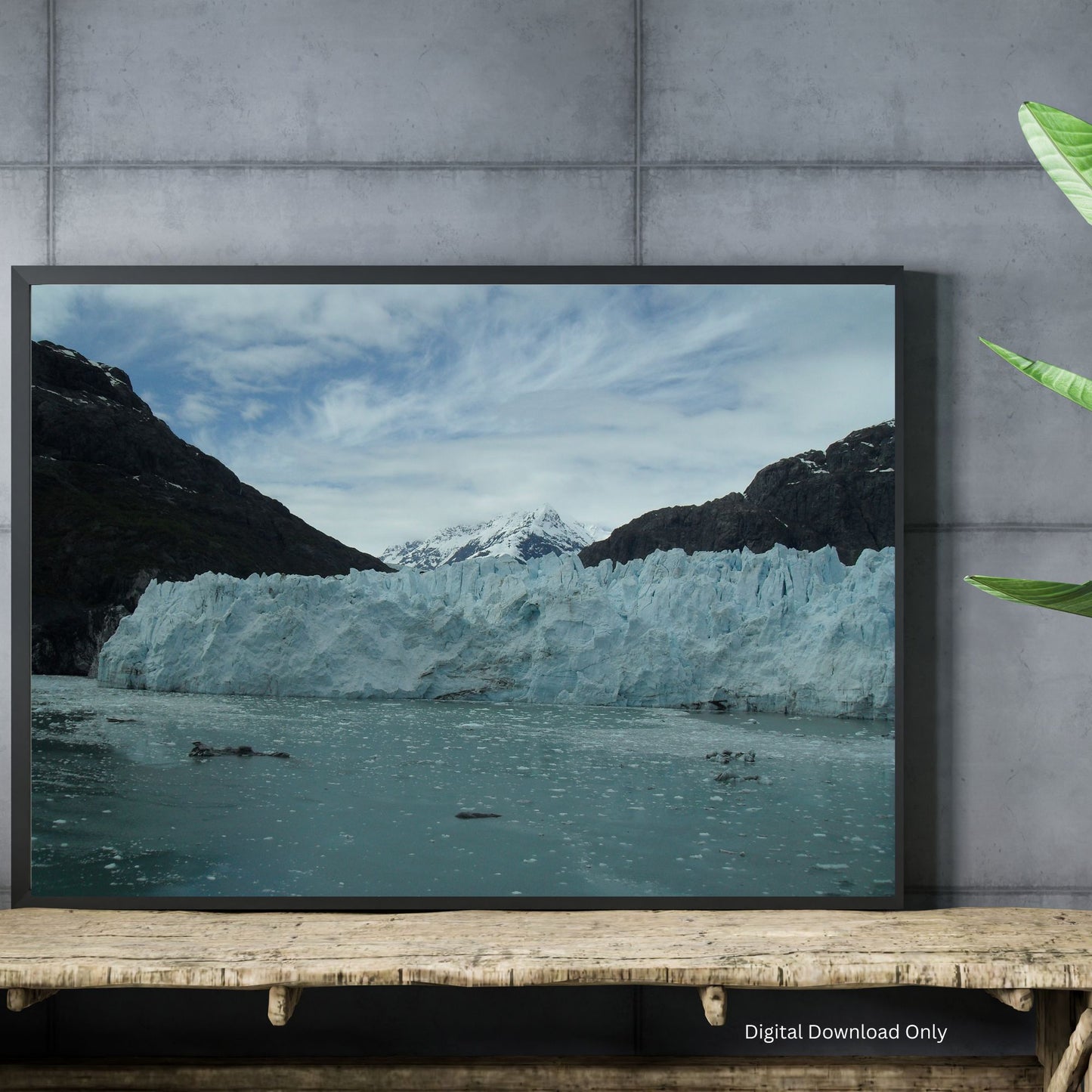 The Ice: Marjorie Glacier Photo as a Rolled Poster.