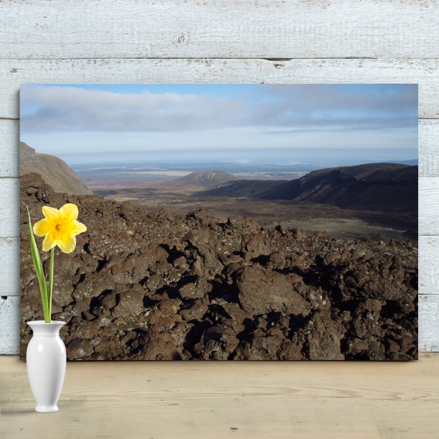 Tongariro Crossing Photo on Canvas,