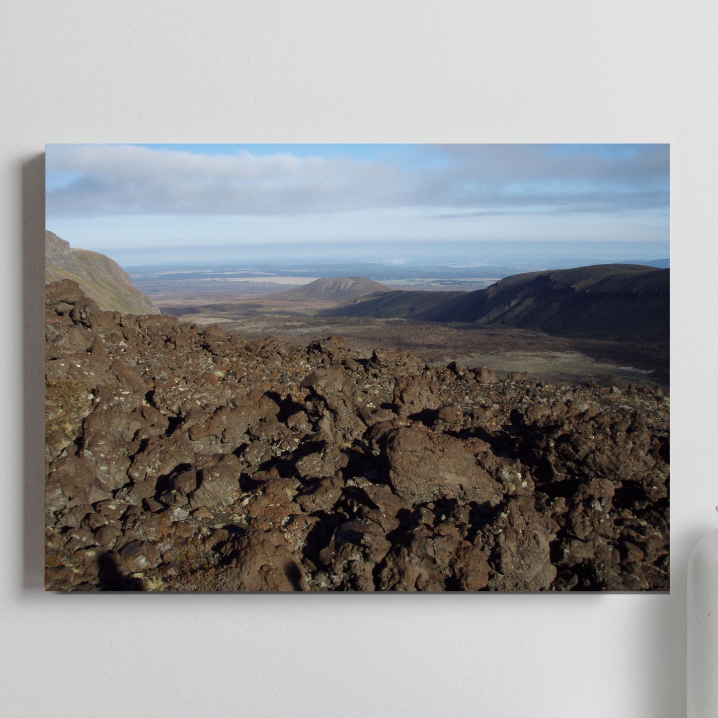 Tongariro Crossing Photo on Canvas,