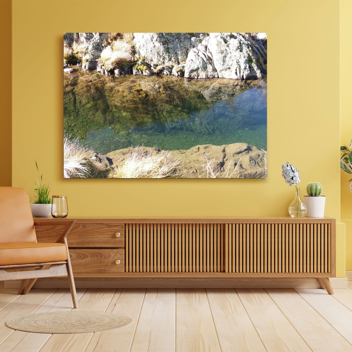 Waihi Gorge Photo on Canvas,