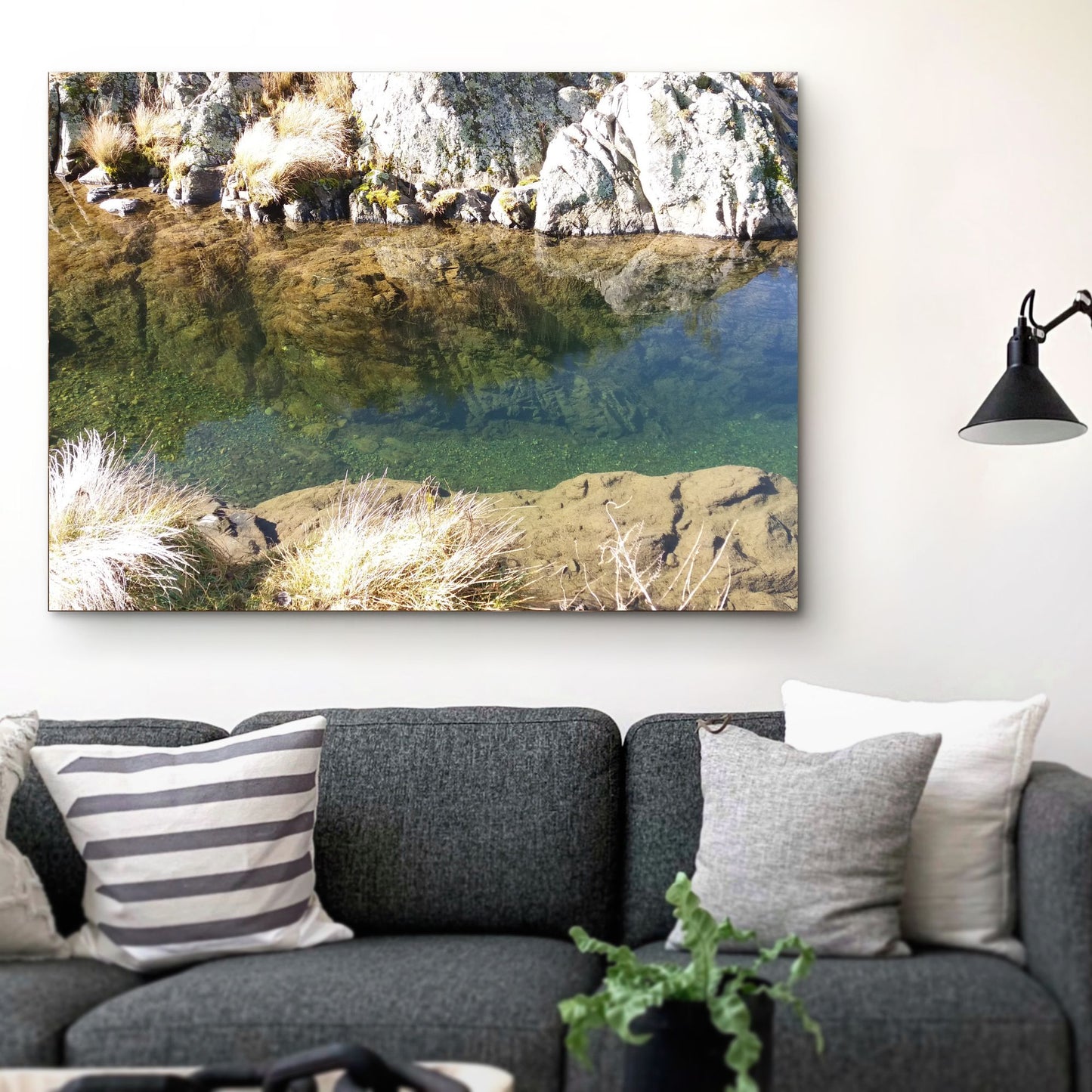 Waihi Gorge Photo on Canvas,